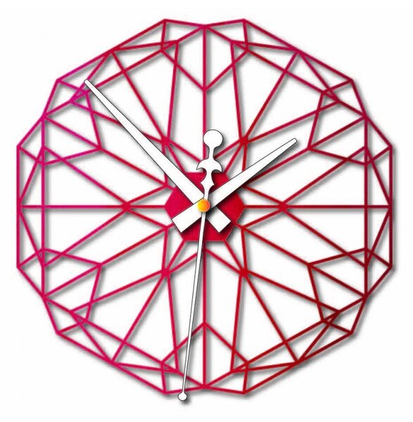 Geometrikus falióra rétegelt lemezből - CUDO