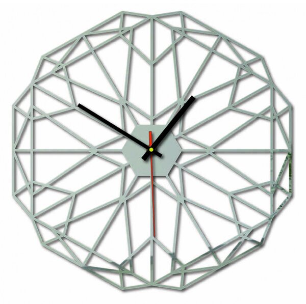 Geometrikus falióra szintén fekete X0097