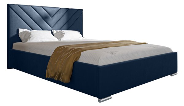 ALISA kárpitozott ágy, 160x200, kronos 9