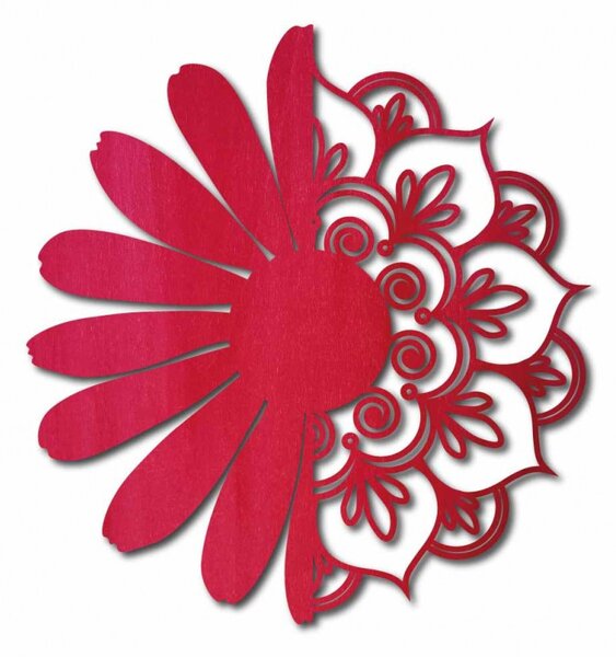 Falfestmény virág - MARGARET