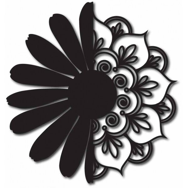 Falfestmény virág - MARGARET