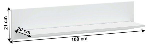 Polc Lafer 100 (fehér)