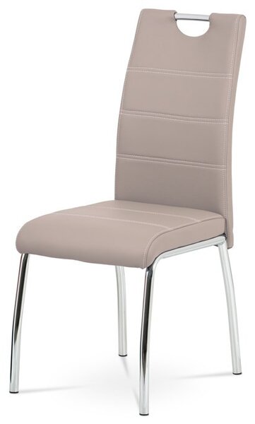 Bézs Étkezőszék Ekolbőr Kárpittal. HC-484 LAN