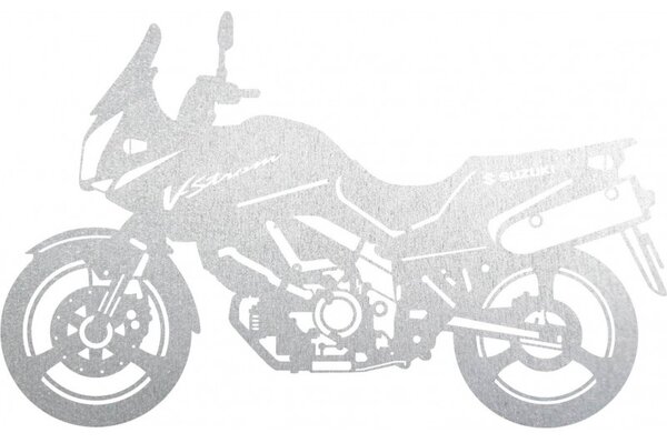 Stílusos falfestmény motorkerékpárra - SUZUKI