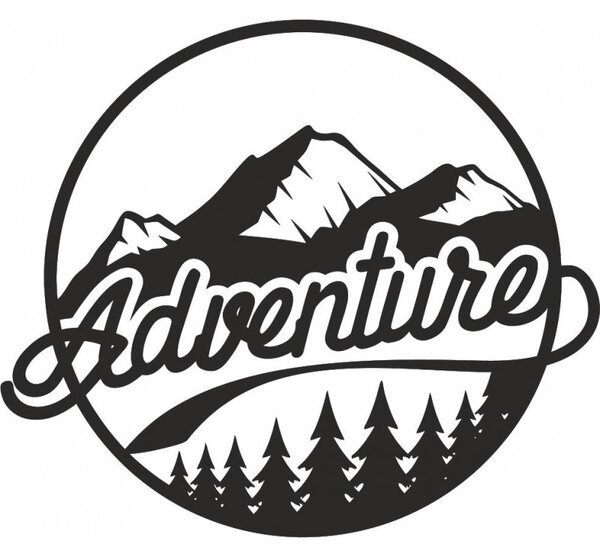 Fából készült falikép természet motívummal - ADVENTURE