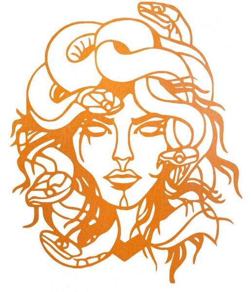 A kép a falon msdúza nő - MEDUSA GORGONA