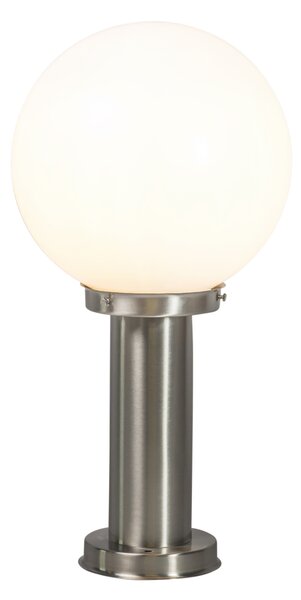 Modern kültéri lámpaoszlop acél rozsdamentes acél 50 cm - Sfera