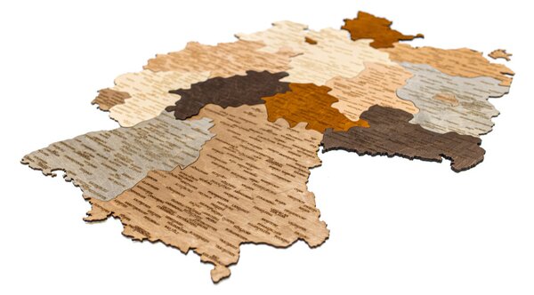 Natura Products 3D Fa Puzzle - Németország | Fali Dekoráció