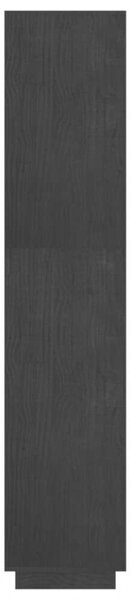 VidaXL Fekete Könyvespolc/Térelválasztó - 60x35x167 cm