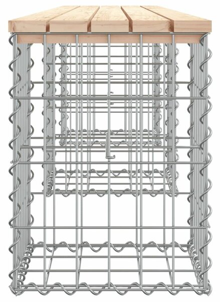 Fenyőfa Gabion Kerti Pad - 203cm