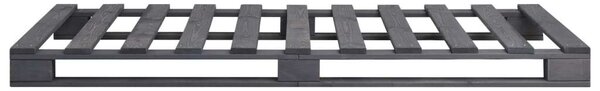 VidaXL Raklapágy - 90x200 cm - Szürke