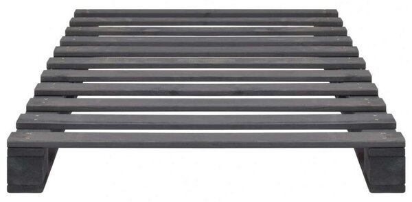 VidaXL Raklapágy - 90x200 cm - Szürke