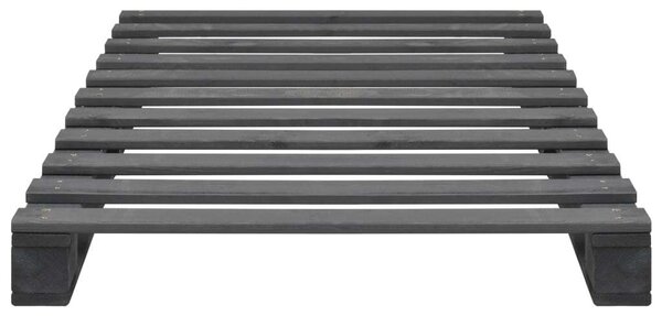 VidaXL Raklapágy - 90x200 cm - Szürke