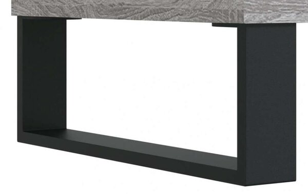 VidaXL szürke sonoma színű szerelt fa tálalószekrény 69,5 x 34 x 90 cm