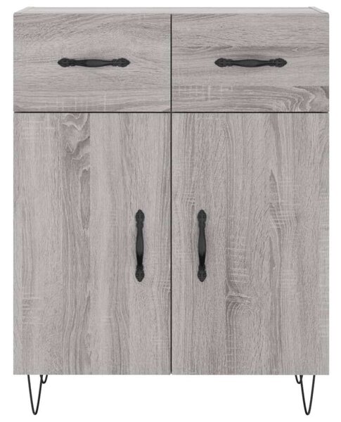 VidaXL szürke sonoma szerelt fa magasszekrény 69,5 x 34 x 180 cm