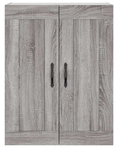 VidaXL szürke sonoma szerelt fa magasszekrény 69,5 x 34 x 180 cm