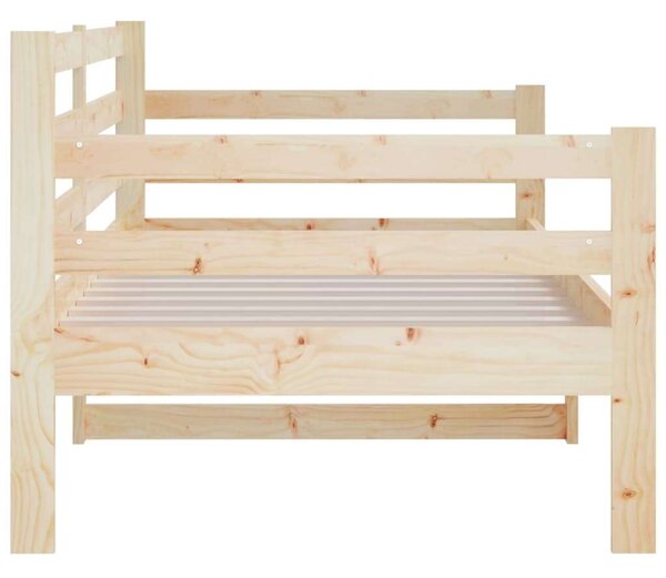 VidaXL tömör fenyőfa kanapéágy matrac nélkül 90 x 190 cm