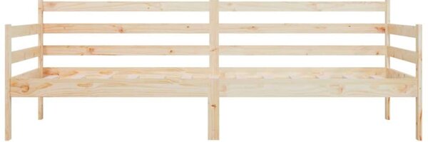 VidaXL tömör fenyőfa kanapéágy matrac nélkül 90 x 190 cm