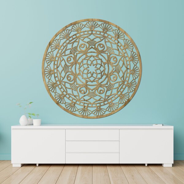 Faragott modern mandala életvirág - ZIBEZI