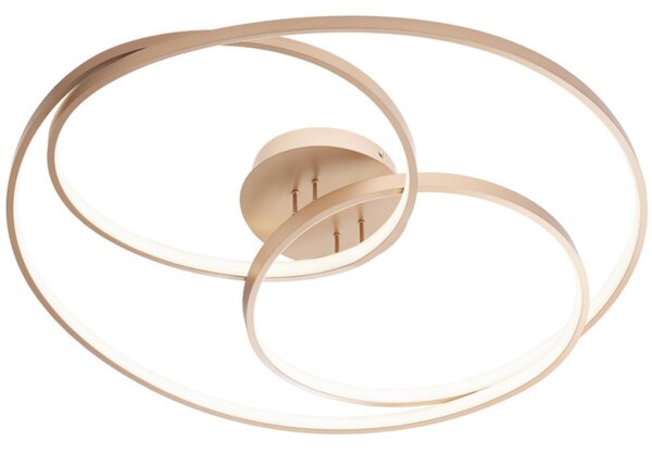 Bronz mennyezeti LED lámpa modern stílusban (Centrix)