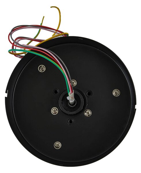 Lucande Vindur mennyezeti ventilátor, fekete, DC, csendes, Fekete, Nappali / Étkező, fém, Modern