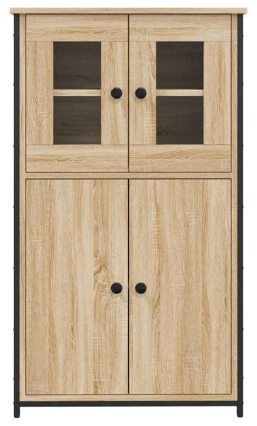 VidaXL sonoma-tölgy szerelt fa magasszekrény 62 x 32 x 106,5 cm