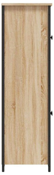 VidaXL sonoma-tölgy szerelt fa magasszekrény 62 x 32 x 106,5 cm