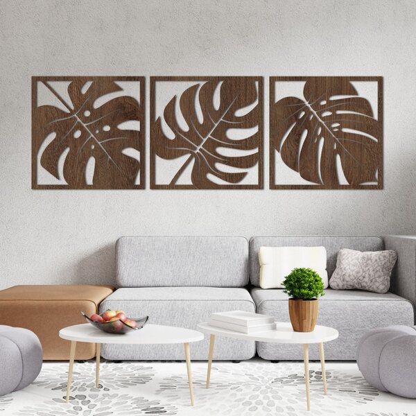 Természetes monstera faldekoráció - SELERE