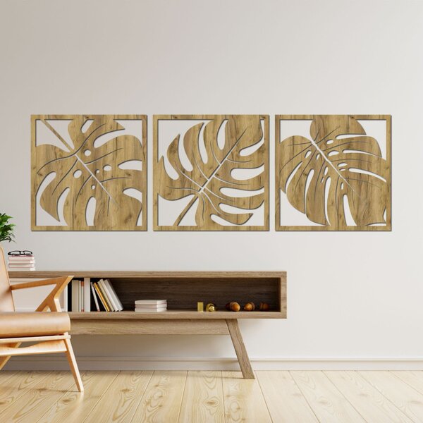 Természetes monstera faldekoráció - SELERE