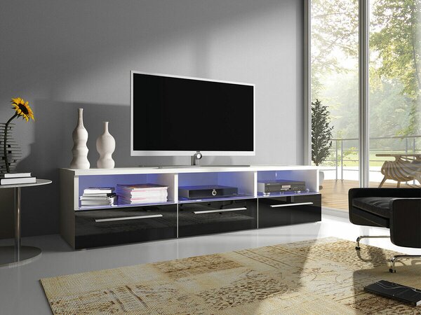 TV-állvány Uva I, Laminált forgácslap, 35x150x46cm