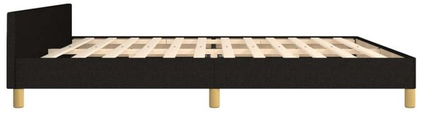 VidaXL Fejtámlás Ágykeret - 200x200 cm - Fekete