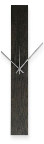 Elegáns falióra sötét tömör tölgyfából - DARKA