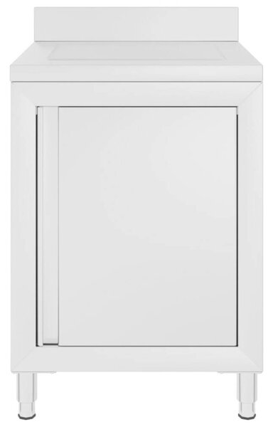 VidaXL Konyhai Szekrény - Rozsdamentes Acél - 60x60x96cm