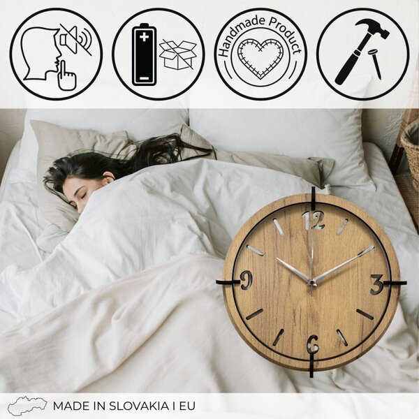 Modern falióra Golden Oak | HOOP