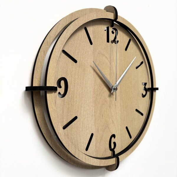 Designer fa falióra 3D számokkal | MAPLE