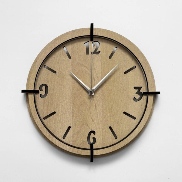 Designer fa falióra 3D számokkal | MAPLE