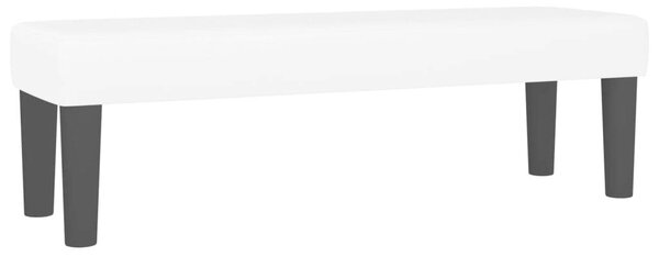 VidaXL Fehér Műbőr Ágy - 200x200 cm