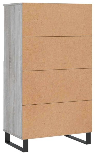 VidaXL szürke sonoma szerelt fa magasszekrény 60 x 36 x 110 cm