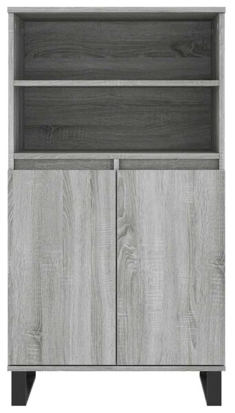 VidaXL szürke sonoma szerelt fa magasszekrény 60 x 36 x 110 cm