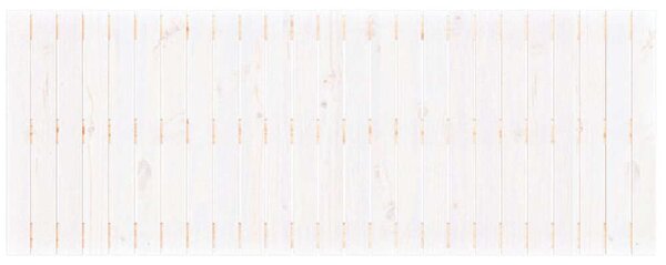 VidaXL fehér tömör fenyőfa fali fejtámla 159,5 x 3 x 60 cm