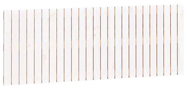 VidaXL fehér tömör fenyőfa fali fejtámla 159,5 x 3 x 60 cm
