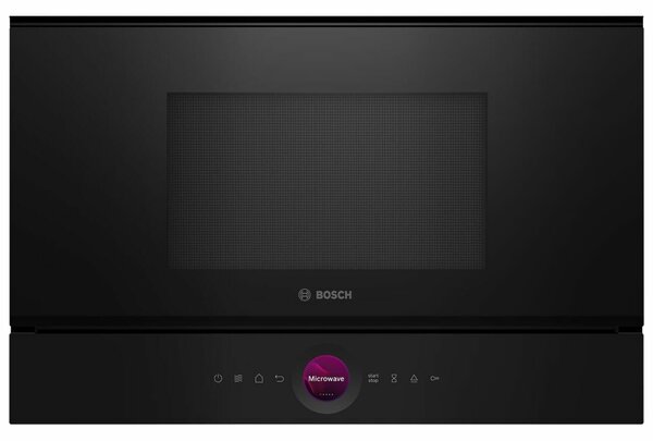 Bosch BFL7221B1 Beépíthető mikrohullámú sütő, 21L, 900W, Fekete