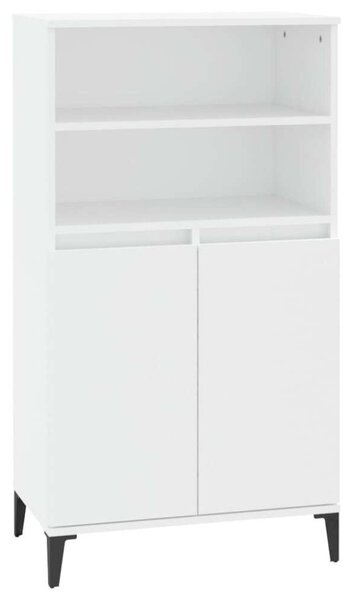 VidaXL fehér szerelt fa magasszekrény 60 x 36 x 110 cm