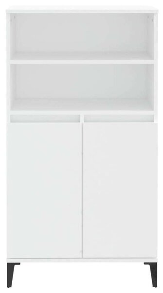 VidaXL fehér szerelt fa magasszekrény 60 x 36 x 110 cm