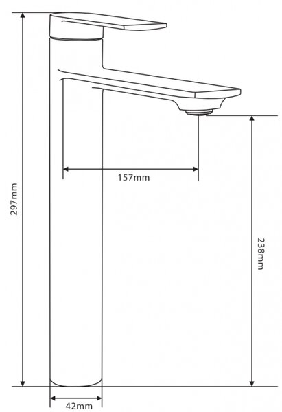 Mexen Zero DS62 fürdőkád készlet, fekete - 7113DS62-70