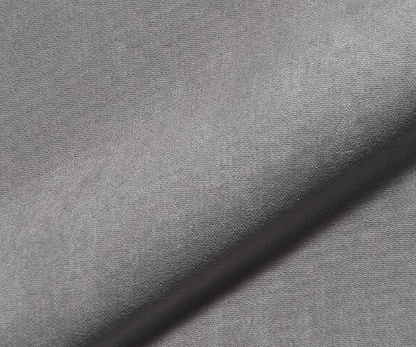 DELIFE Nagy kanapé Sirpio XL 270x130 cm mikroszálas szürke puffal