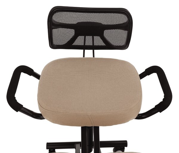 Z0ND0 Ergonomikus irodai szék Rusu (bézs + fekete). 1040157