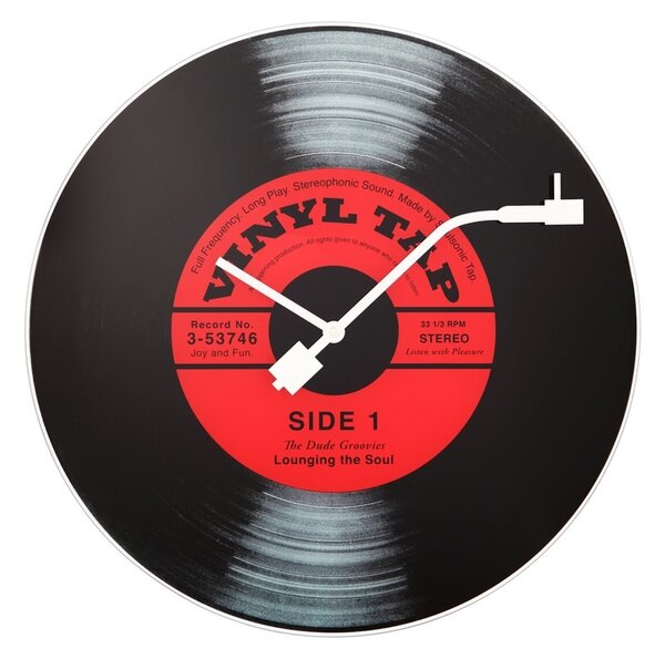 Nextime Vinyl Tap 8141 falióra, átmérő 43 cm
