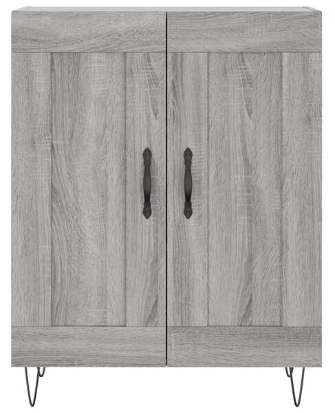 VidaXL szürke sonoma szerelt fa magasszekrény 69,5 x 34 x 180 cm