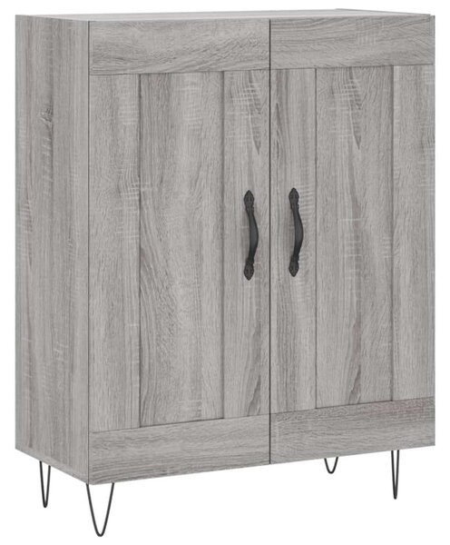 VidaXL szürke sonoma szerelt fa magasszekrény 69,5 x 34 x 180 cm